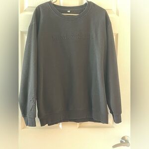 Black Crewneck Sweater